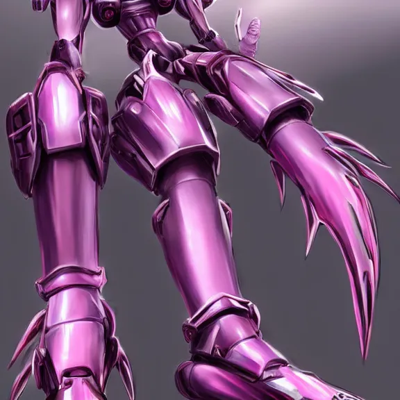 Prompt: very close up foot pov shot, detailed close foot shot, feet art, close shot furry paw pov, paw pov, dragon paw, paws, hyperdetailed elegant beautiful stunning hot sexy anthropomorphic mecha female dragon, sharp silver armor fuchsia skin, showing high quality hyperdetailed paws mecha dragon feet at camera, claws, furaffinity, deviantart