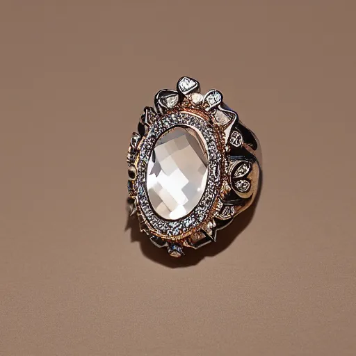 Image similar to Rococo Crystal Ring