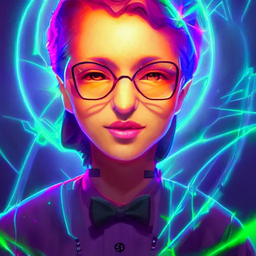 Image similar to skill magic geek inside matrix deepdream radiating a glowing aura stuff loot legends stylized digital illustration video game icon artstation lois van baarle, ilya kuvshinov, rossdraws,