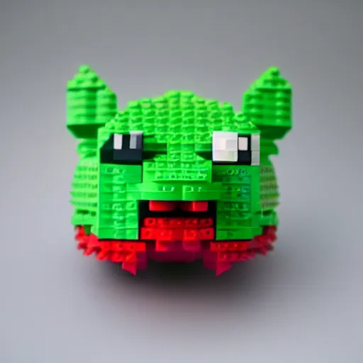 Prompt: Bulbasaur lego