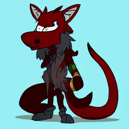 Prompt: discord clyde as a furry