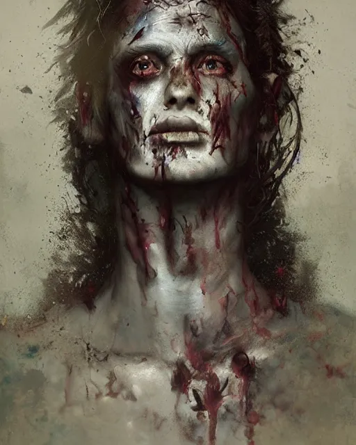 Image similar to hyper realistic photo portrait rathead zombie cinematic, greg rutkowski, james gurney, mignola, craig mullins, brom