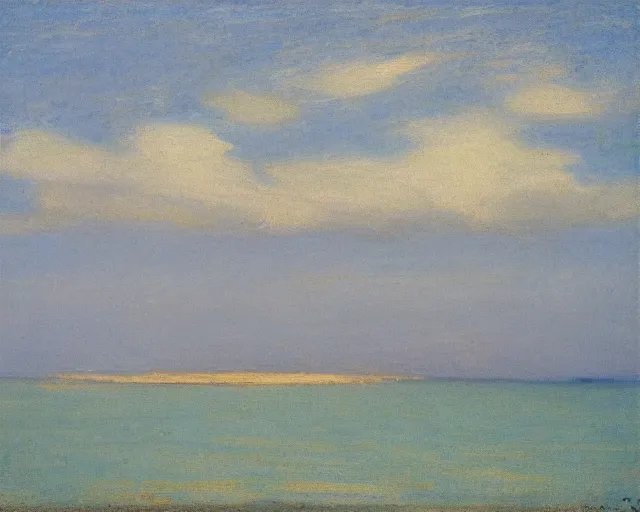 Image similar to Seascape. Leon Dabo.