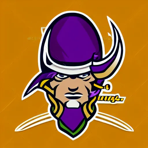 Image similar to sports logo detailed vector vikings