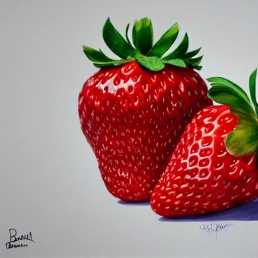 Image similar to david beckham in the form of strawberries photorealism, super detail,