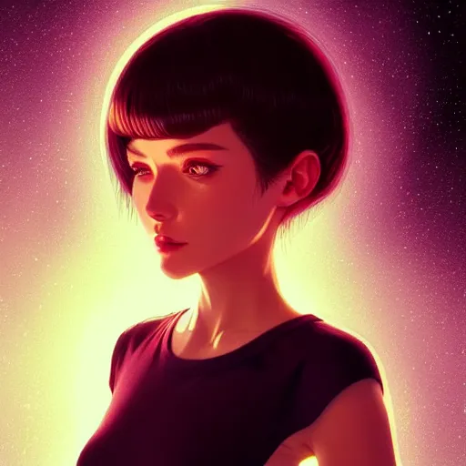 a portrait of a beautiful type of vacuum energy that Stable Diffusion