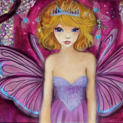 Image similar to portrait of fairy princess