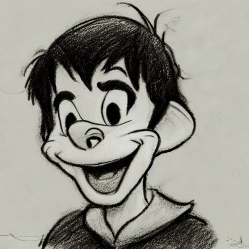 Prompt: milt kahl pencil sketch of Lionel Messi in disney snow white