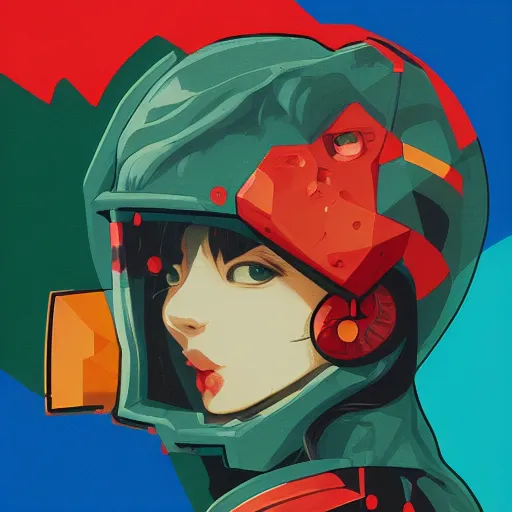 Prompt: Supreme x Metroid Profile Picture by Sachin Teng, asymmetrical, Organic Painting , Matte Painting, geometric shapes, hard edges, graffiti, street art,:2 by Sachin Teng:4