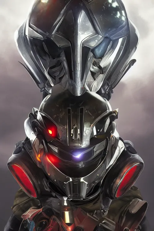 Image similar to robot ninja mask helmet guardians destiny witch queen bungie illumination ray tracing hdr fanart arstation by sung choi and eric pfeiffer and gabriel garza and casper konefal