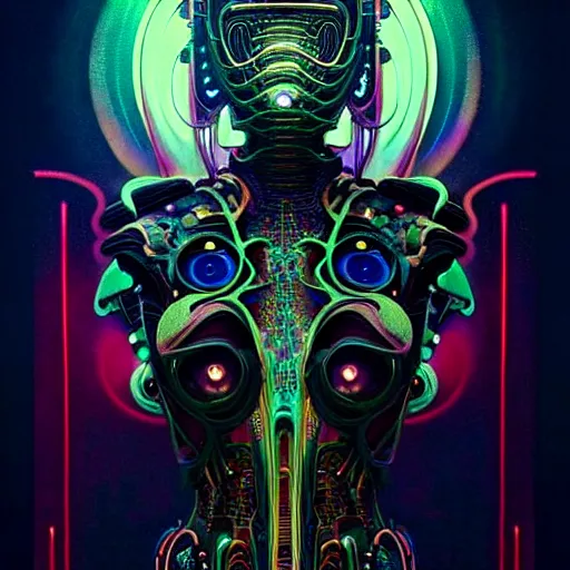 Prompt: extremely psychedelic beautiful brutalist cyborg organism infected by night. intricate, elegant, highly detailed, extremely lifelike photorealistic digital painting, artstation. steichen, gaston bussiere, tom bagshaw, brutalist cyberpunk alphonse mucha, geiger. elegant minimalism. anatomically correct. sharp focus. black. surreal lush cosmic hallucination