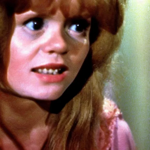 Image similar to linda blair in the exorcist (1973)