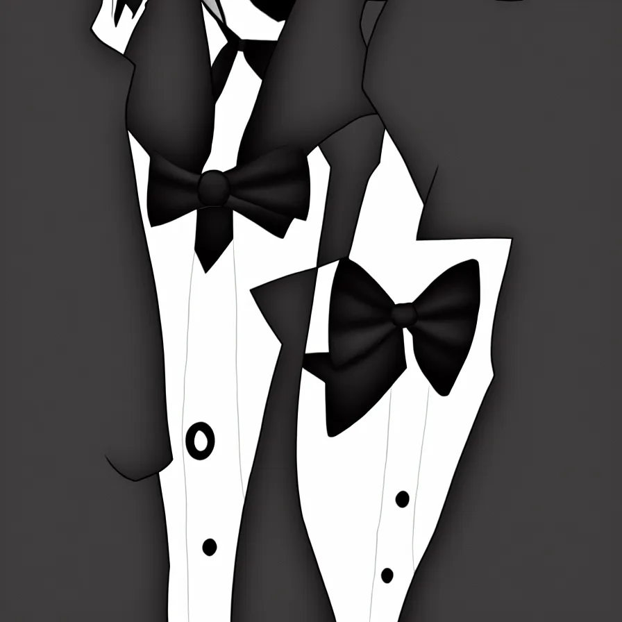 Image similar to spy kangaroo, in a strict suit with bowtie, avatar image, digital art, minimalism