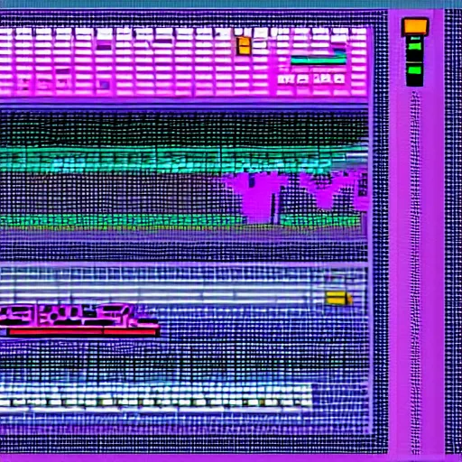 Image similar to c 6 4 with datasette in retro synthwave style, extreme detail