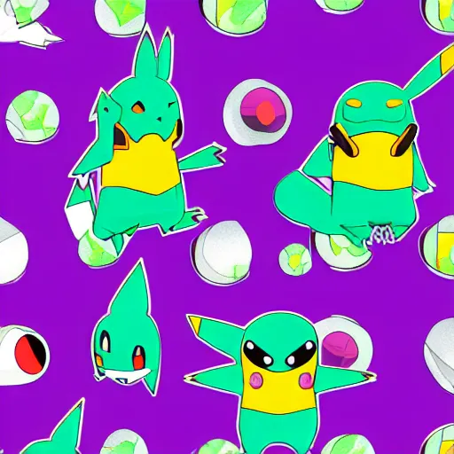 Image similar to pokemon pattern, Gameboy color aesthetic