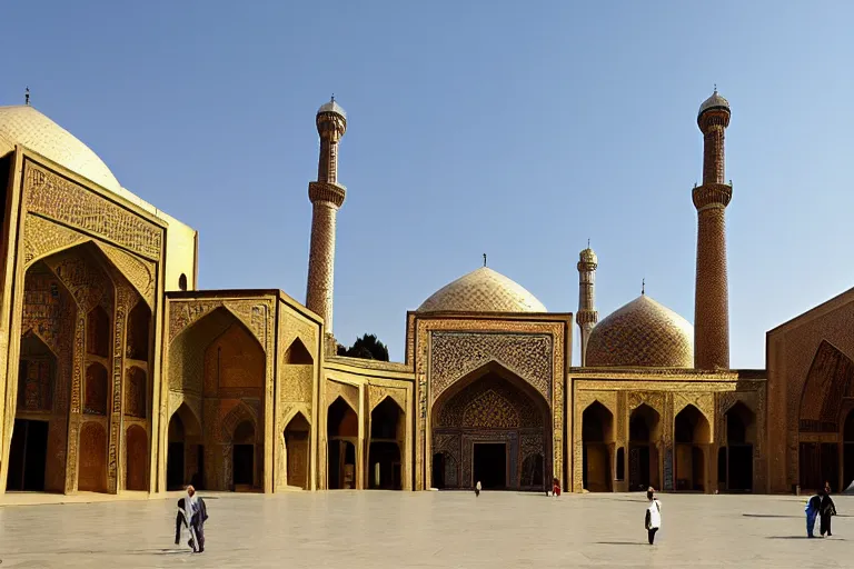 Prompt: award winning national geograph photograph of isfahan gothic cathedral