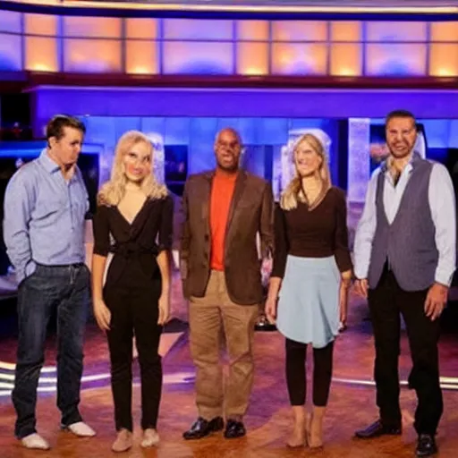 Image similar to Shark Tank members