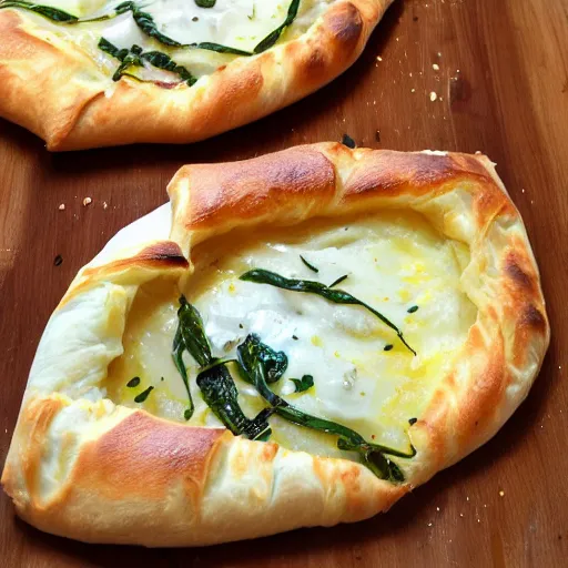 Prompt: French khachapuri