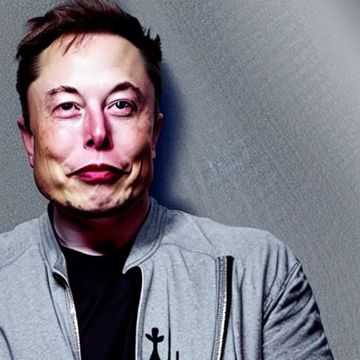 Prompt: Elon Musk is sad because he tried to wash his cotton candy in a puddle and it dissolved, award-winning photograph