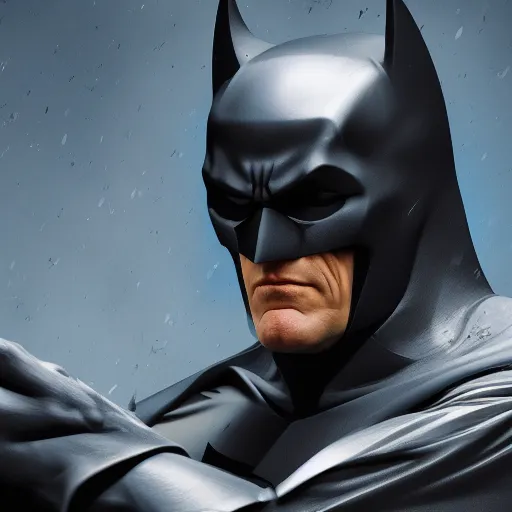 Image similar to Jim Carrey is Batman, hyperdetailed, artstation, cgsociety, 8k