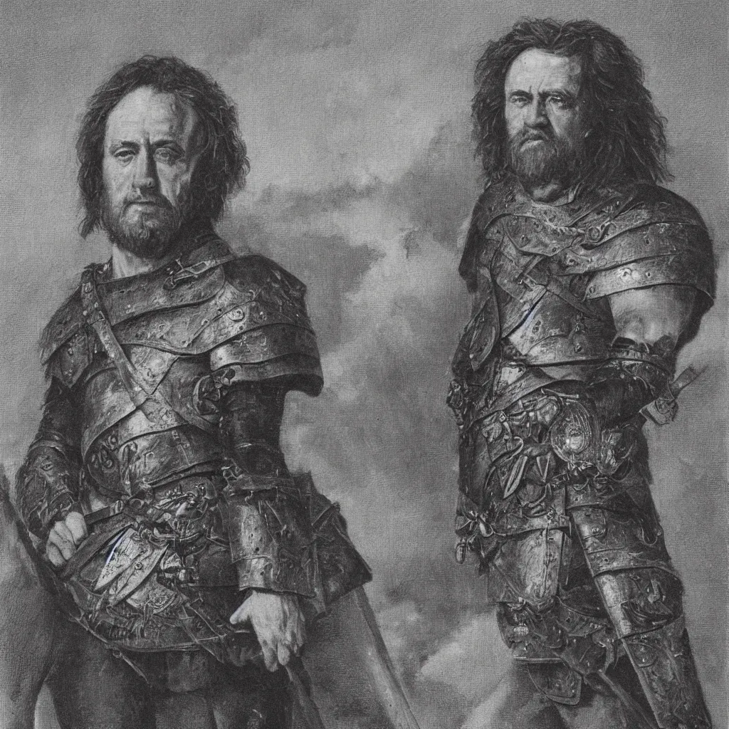 Image similar to portrait of william wallace