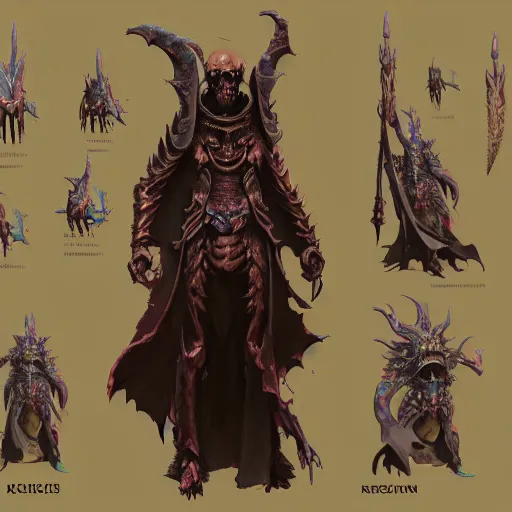 Image similar to arch lich design, character sheet, Moebius, Greg Rutkowski, Zabrocki, Karlkka, Jayison Devadas, Phuoc Quan, trending on Artstation, 8K, ultra wide angle, zenith view, pincushion lens effect.