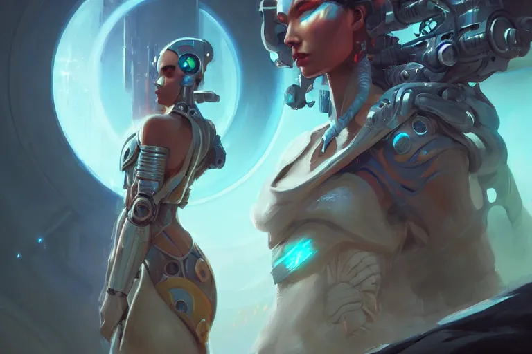 Image similar to a portrait of a beautiful cybernetic jedi, cyberpunk concept art by pete mohrbacher and wlop and artgerm and josan gonzales, digital art, highly detailed, intricate, sci-fi, sharp focus, Trending on Artstation HQ, deviantart, unreal engine 5, 4K UHD image