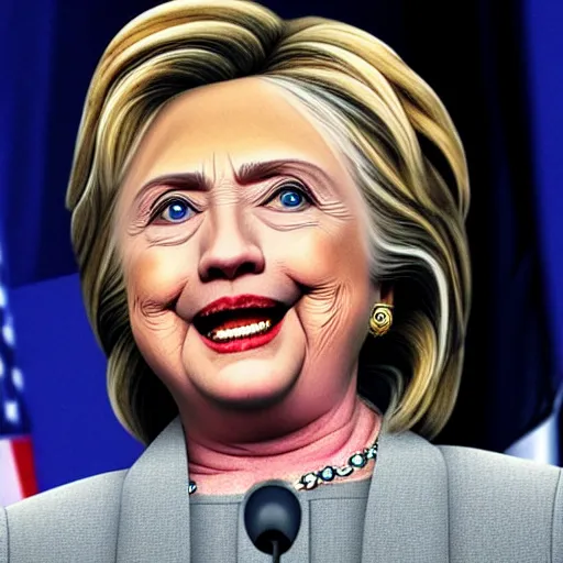 Prompt: hillary clinton as a silvanesti.