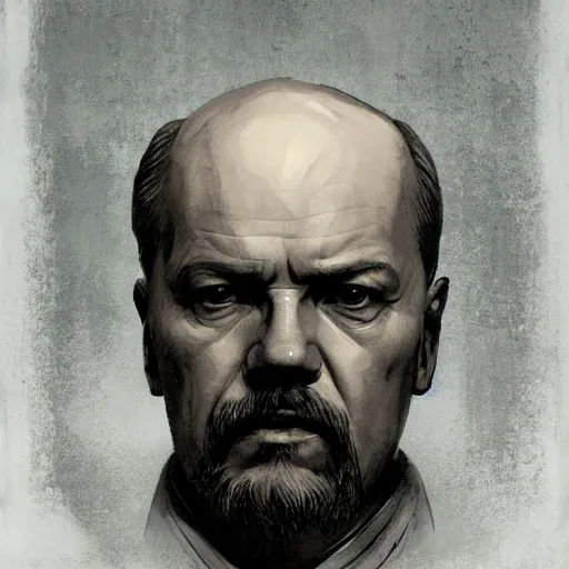 Image similar to vladimir lenin as holy god emperor of mother russia, colourised, face portrait, epic, military art, fantasy, dieselpunk, hd shot, digital portrait, beautiful, artstation, comic style, by artgerm, guy denning, jakub rozalski, magali villeneuve and charlie bowater