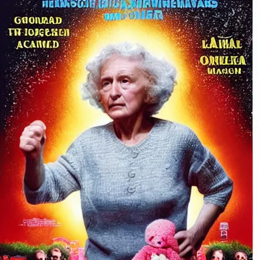 Image similar to Poster for the movie Grandma released in 1986