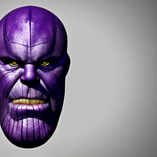 Prompt: thanos as an eggplant with eggplant features with the face of thanos, realistic, hyperrealistic, ultra realistic, real, real world, highly detailed, very detailed, extremely detailed, intricate details, 8 k resolution, hd quality