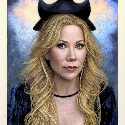 Image similar to Christina Applegate, by Mark Brooks, by Donato Giancola, by Fiona Stephenson, by Yoann Lossel