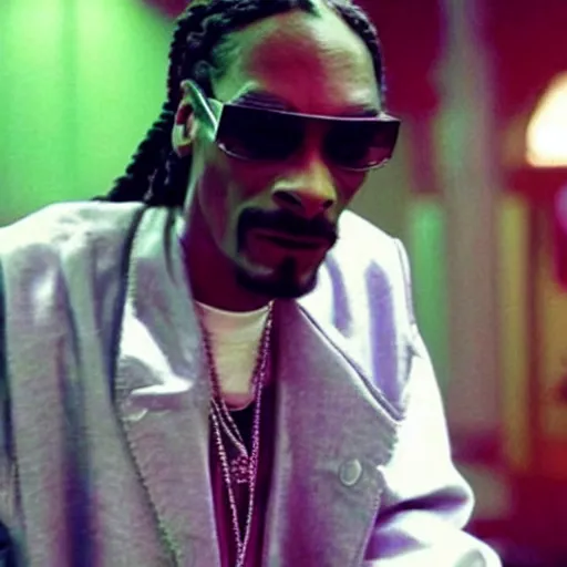 Image similar to snoop dogg in the matrix movie, photo