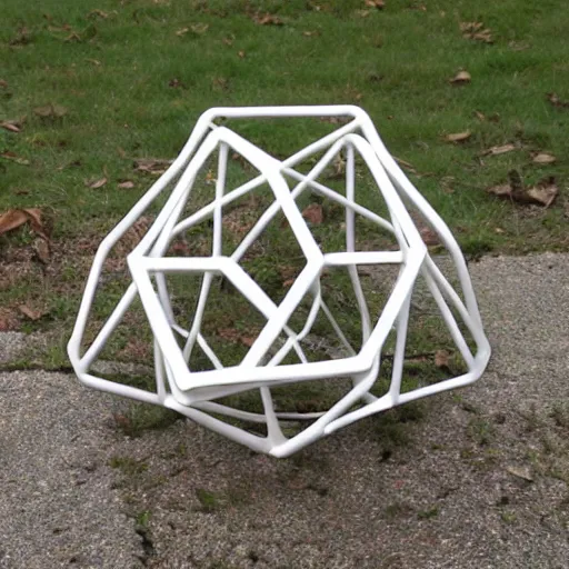 Image similar to an icosahedron