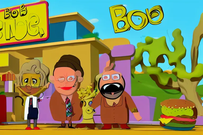 Prompt: Bob\'s Burgers screenshot, but in the style of Rankin/Bass stop motion animation