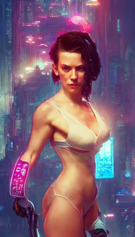 Prompt: altered carbon, neon, fibonacci, girls, sweat drops, insane, pinup, intricate, highly detailed, digital painting, artstation, concept art, smooth, sharp focus, illustration, Unreal Engine 5, 8K, art by artgerm and greg rutkowski and alphonse mucha