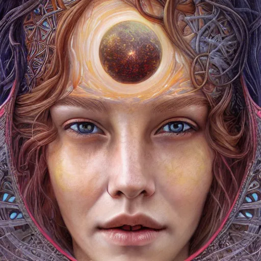 Prompt: realistic detailed face portraits of the spark of life by emilia dziubak, will terry, greg olsen, chris mars, ann long, and mark brooks, fairytale, female, feminine, art nouveau, illustration, character concept design, storybook layout, story board format