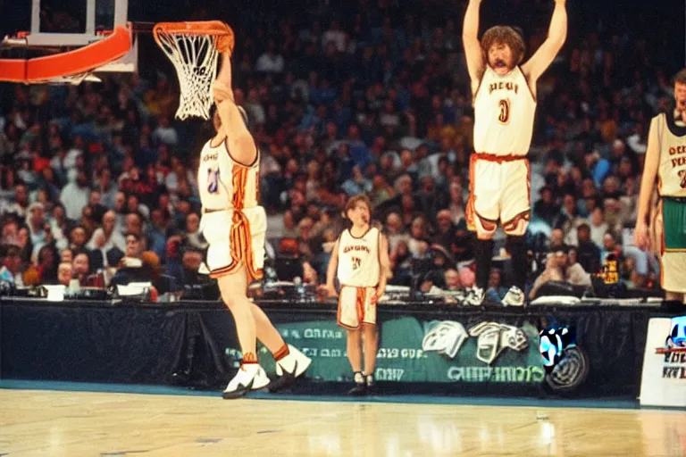 Image similar to peter dinklage nba slam dunk contest 1 9 9 7