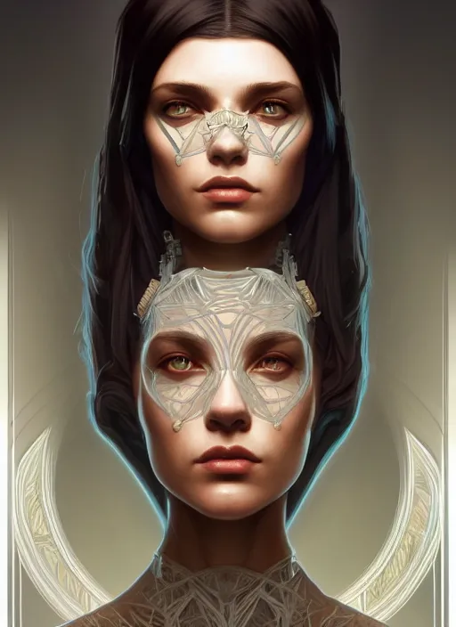 Image similar to symmetry!! portrait of borderlans 3 psycho, intricate, elegant, highly detailed, digital painting, artstation, concept art, smooth, sharp focus, illustration, art by artgerm and greg rutkowski and alphonse mucha, 8 k