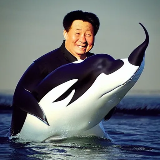 Image similar to “ shamu but he is chinese ”