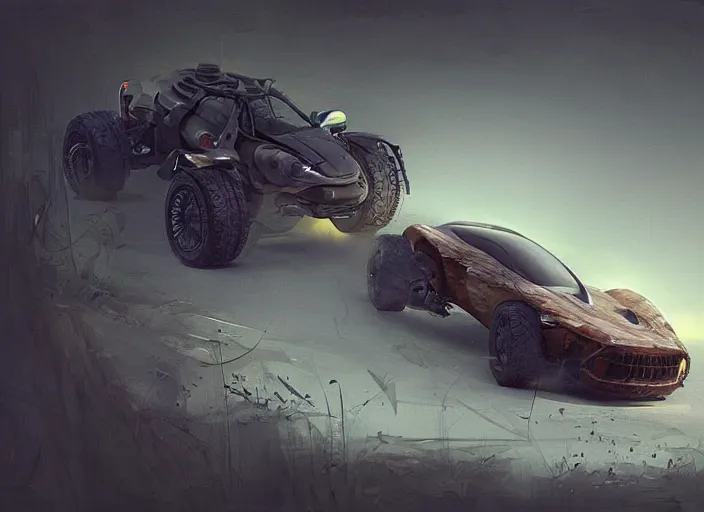 Image similar to a beautiful concept design of an old car converted into offroad sport. car design by cory loftis, fenghua zhong, ryohei hase, ismail inceoglu and ruan jia, henrik fisker and bruce kaiser and scott robertson and dmitry mazurkevich and doruk erdem and jon sibal, volumetric light.