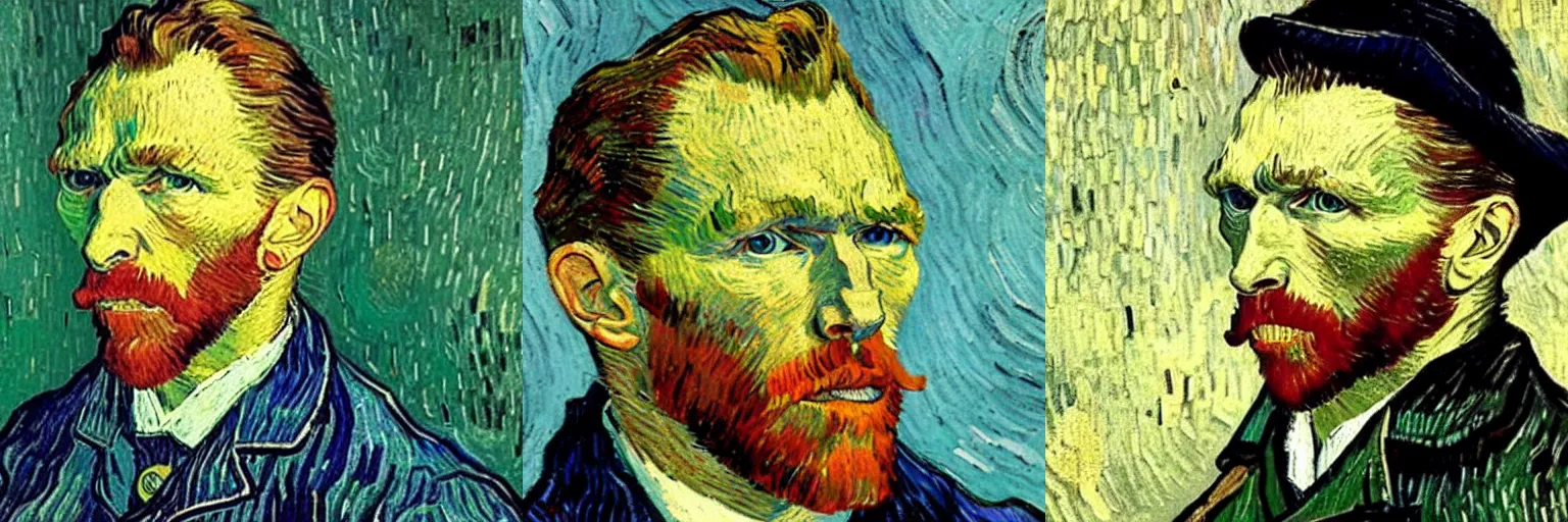 Prompt: close - up of vincent van gogh as a detective in a movie directed by christopher nolan, movie still frame, promotional image, imax 7 0 mm footage