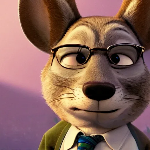 Prompt: walter white as a mouse in zootopia