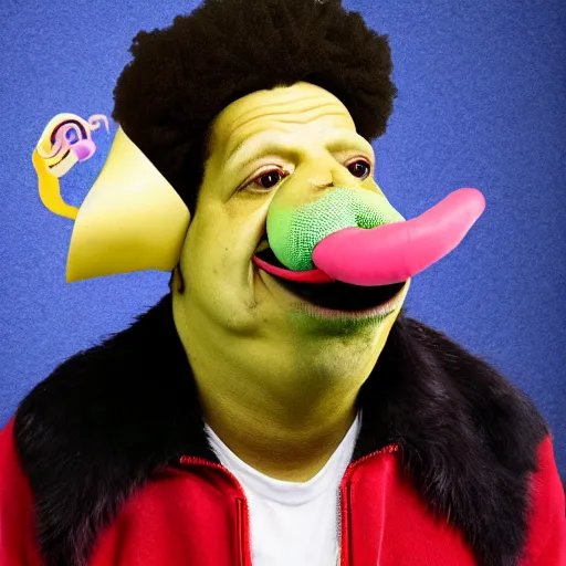 Prompt: eric andre as an anthropomorphic walrus