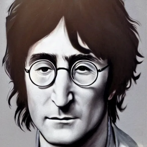 Prompt: john lennon when he was 2 4, hd, intricate detail, realistic