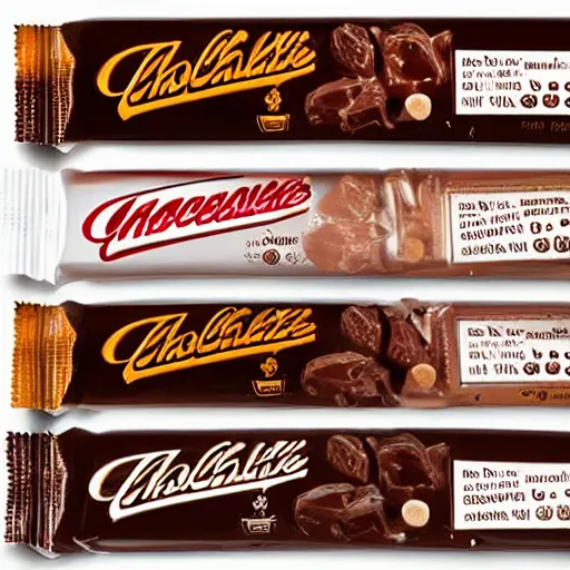 Prompt: chocolate candy bar packaging, 2 0 0 0 s style, very appealing, marketing photo