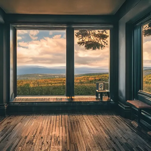 Prompt: a delicious coffee, a great view, dramatic colored lighting, mysterious ambiance : : gregory crewdson photo style : : nikon d 8 1 0, ƒ / 2. 5, focal length : 8 5. 0 mm, exposure time : 1 / 8 0 0, iso : 2 0 0