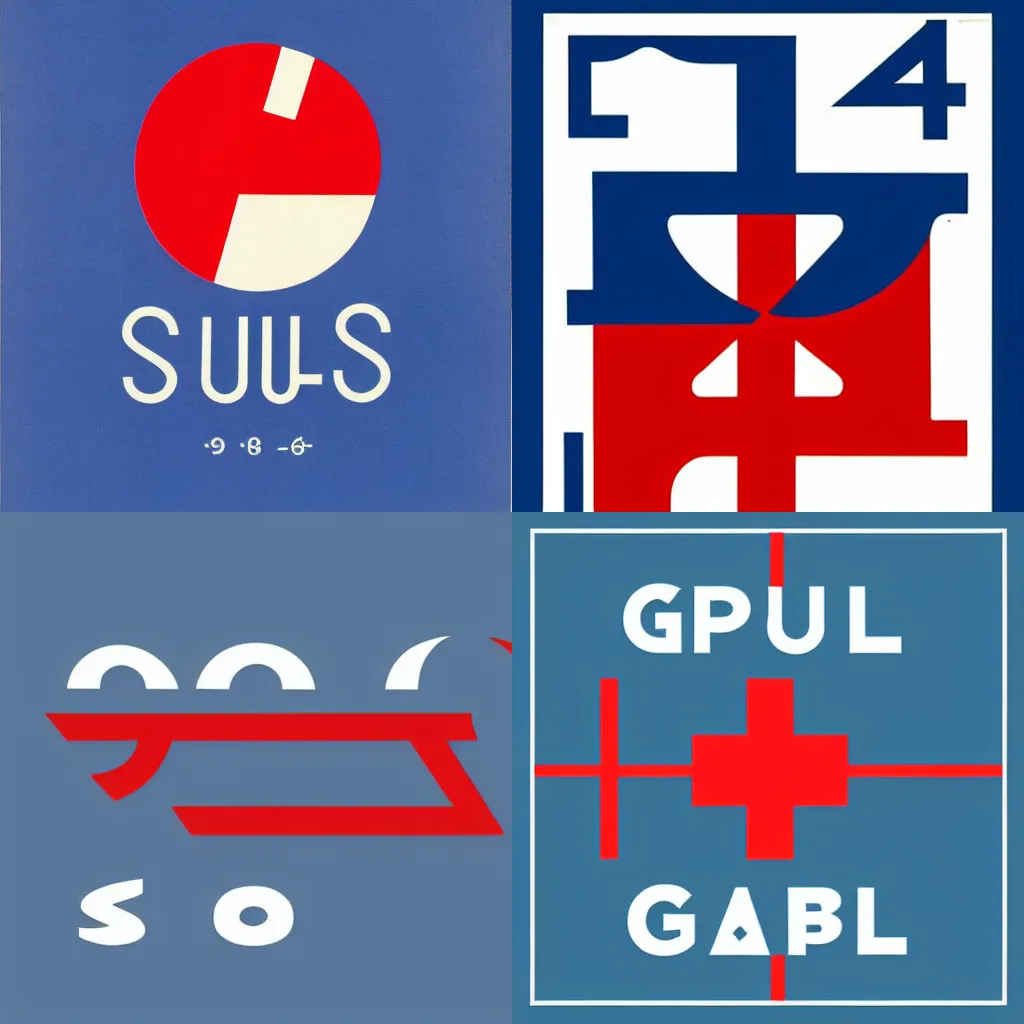 Prompt: minimalist international style swiss modernist logo for the company gpt, in the style of otl aicher, vignelli, muller - brockmann, red and blue, helvetica bold typeface, 1 9 6 0 s 1 9 6 8, gpt