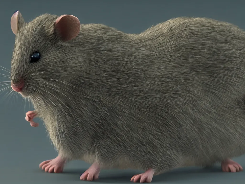 Prompt: a computer mouse pretends to be the king of ordinary mice and wears a crown, highly detailed, sharp focus, cinematic lighting, unreal engine 5, neon version of style jim burns