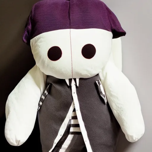 Image similar to genesis p - orridge soft toy plushie